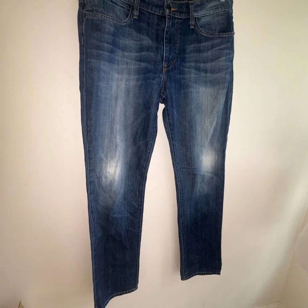 Joe's Jeans Men's Straight Jeans in Blue - Picture 7 of 8